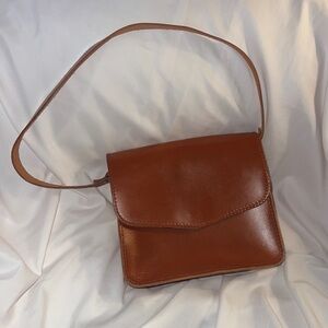 Portland Leather Brown Envelope Purse - ‘The Hawthorne’